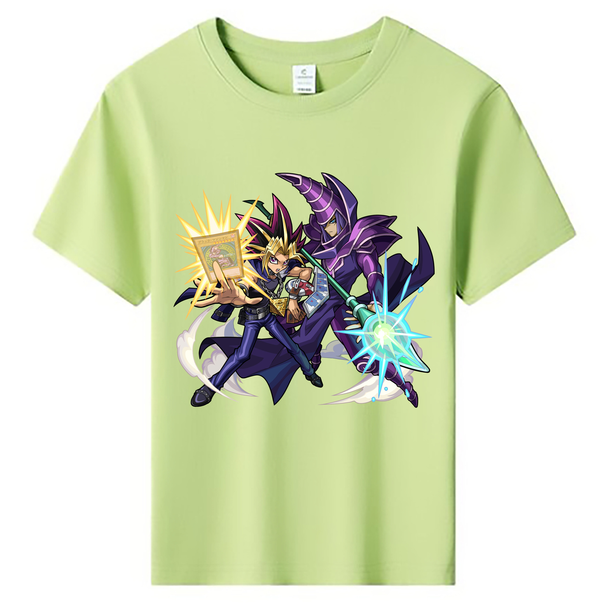 （画像用） 遊☆戯☆王 Yu-Gi-Oh! 綿100％キッズTシャツ（フロントプリント）